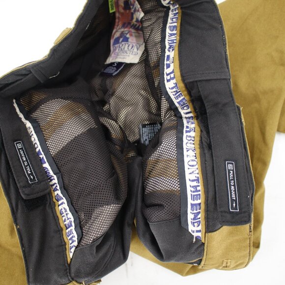 Burton ski Pants Mens Small RA PT Dry Ryde Slim Fit Snowboard Waterproof Winter - Picture 12 of 16